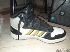 ORIGINAL ADIDAS NEO HOOPS 2.0 WHITE GOLD اديداس نيو هوبس٢. ٠ 0