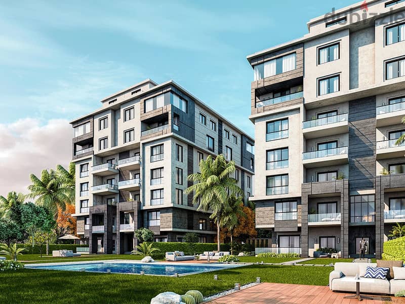 Your apartment is built and ready for delivery, lake view, with a 47% discount on cash on the diplomatic district and the university, the best locatio 0