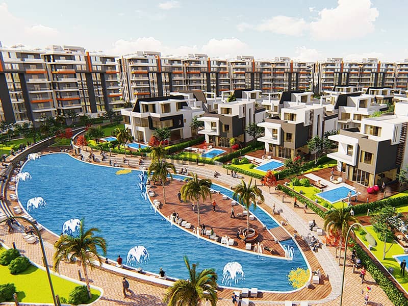 Your apartment is built and ready for delivery, lake view, with a 47% discount on cash on the diplomatic district and the university, the best locatio 8