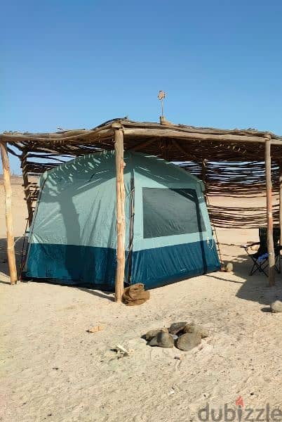 arpenaz tent, Quechua table & chair 1