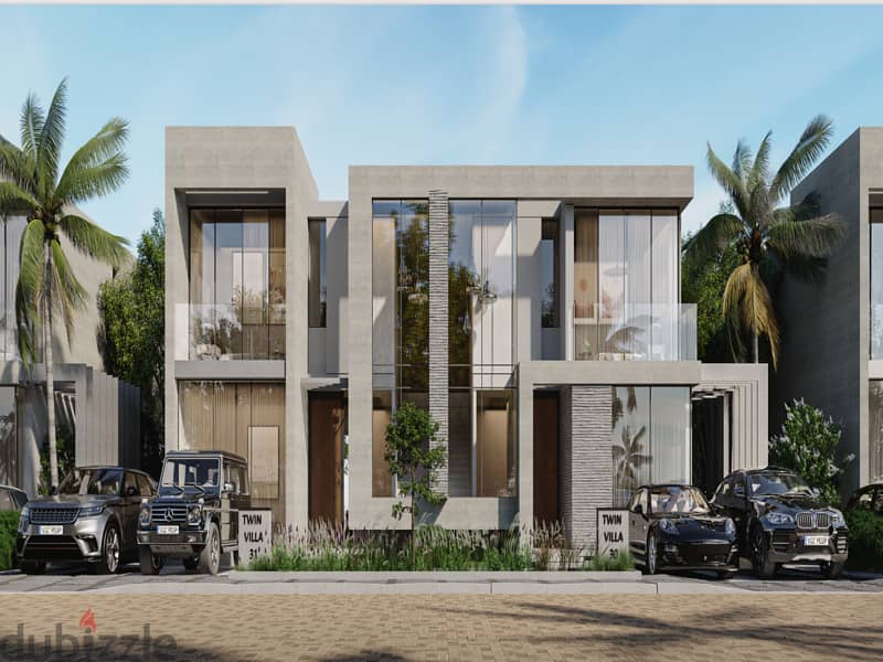 With only 5% down payment, a fully finished chalet with kitchen and air conditioners in Ras Al-Hekma, with a view of the lagoon | 29% cash discount 13