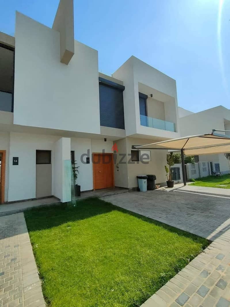 بدون مقدم تاون هاوس متشطبة بالكامل في البروج - without down payment, a fully finished townhouse  in Al Burouj 7