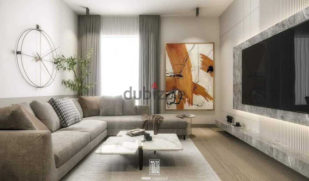 Apartment 115 meters, fully finished, with a down payment of only 288 thousand and payment over 10 years in Mostaqbal City, directly in front of Madin 2