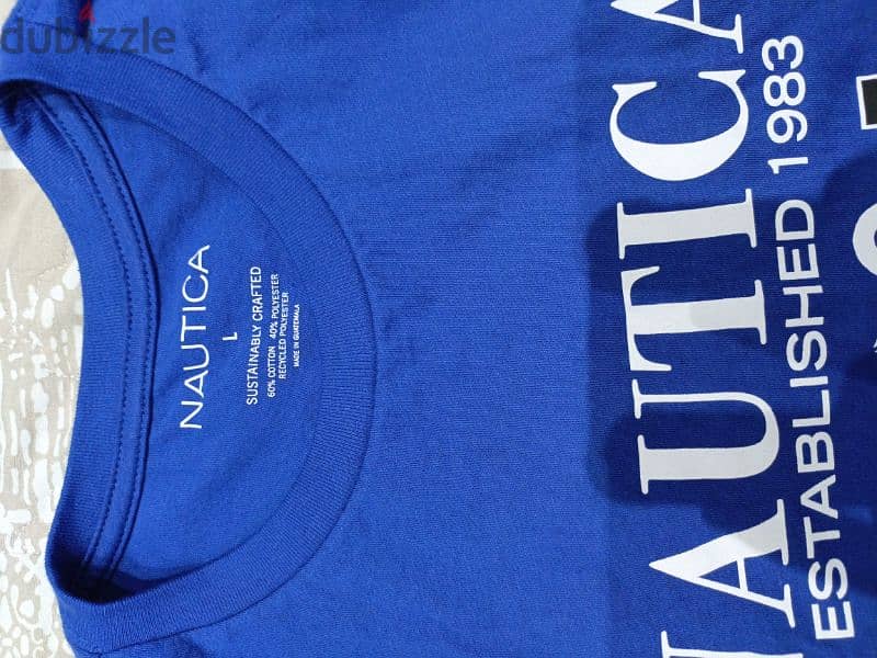 blue neautica t shirt 1