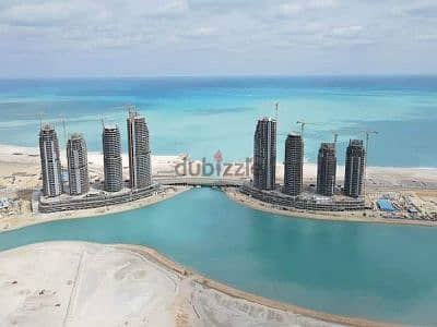 Apartment 182 meters in Al Alamein Towers on the 34th floor, view on the sea and the lagoon, installments until 2029 0