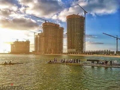 Apartment 182 meters in Al Alamein Towers on the 34th floor, view on the sea and the lagoon, installments until 2029 7