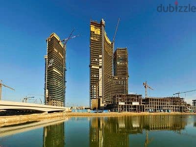 Apartment 182 meters in Al Alamein Towers on the 34th floor, view on the sea and the lagoon, installments until 2029 8