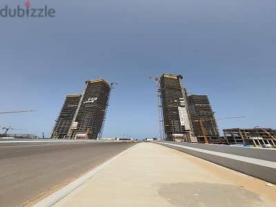 Apartment 182 meters in Al Alamein Towers on the 34th floor, view on the sea and the lagoon, installments until 2029 11