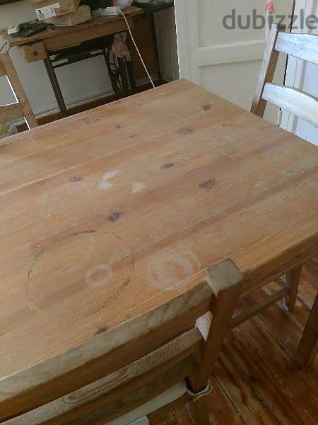 dinning table with 4 chair 1