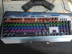 Aula metal keyboard RGB AR\EN 0