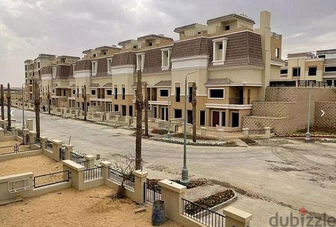 في سرايSarai المستقبل اس فيلا مميزة بسعر غير مسبق لسرعة البيع مع جاردن 0