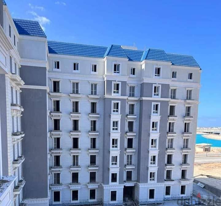 شقة متشطبة استلام فوري للبيع بالتقسيط بحري الحي اللاتيني العلمين الجديدة / Apartment For Sale Latini District New Alamain 7