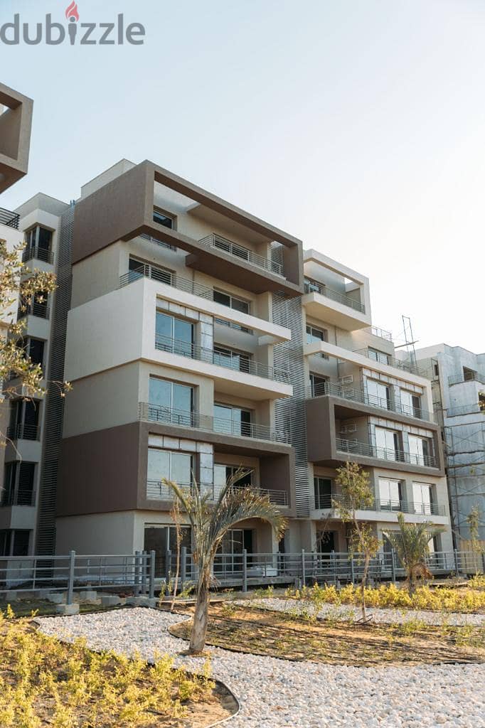 ارخص شقة ارضي للبيع متشطبة معاها حديقة خاصة باقل مقدم في بالم هيلز التجمع الخامس  For sale apartment with the lowest down payment in Palm Hills 6