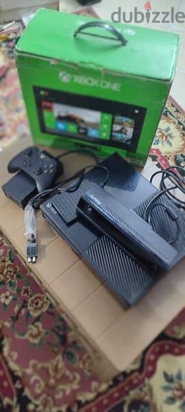 1tb  هارد Xbox one مع درع اصلي + Kinect