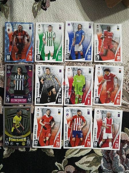 matchattax football cards 0