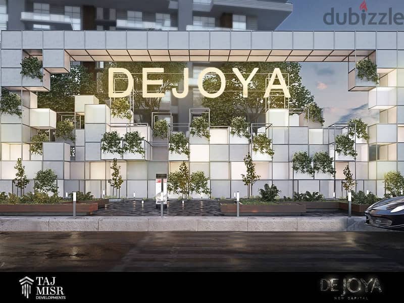 Receive immediately with a 15% down payment an apartment next to the embassy district in De Joya 3 Compound, New Capital 8
