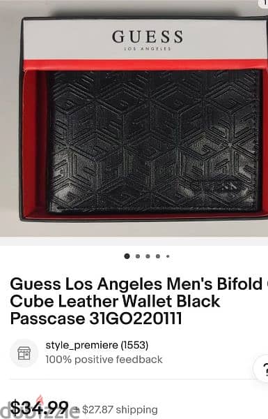 Guess wallet brand new 3