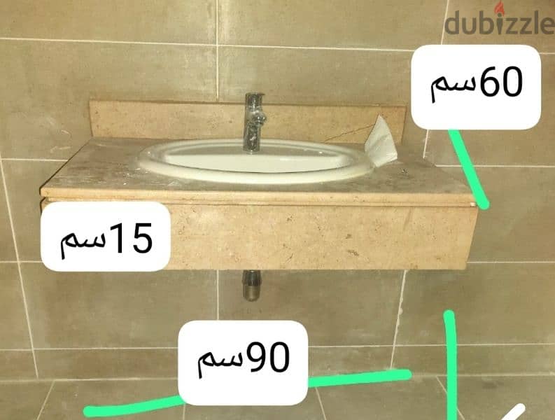 وحده حوض شبه جديده 0