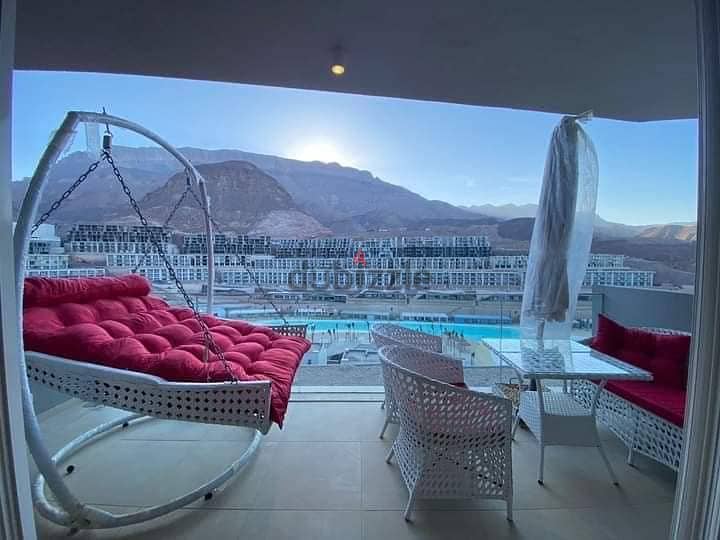 First Row modern villa (Ready) in ll monte Galala with attractive price / استلام فوري في اول مرحلة في المونت جلالة فيلا فيو للبحر بسعر لقطة 0