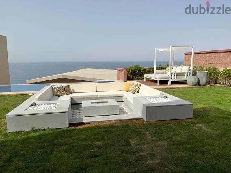 First Row modern villa (Ready) in ll monte Galala with attractive price / استلام فوري في اول مرحلة في المونت جلالة فيلا فيو للبحر بسعر لقطة 1