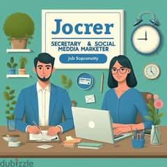 Job Opportunity: Secretary & Social Media Marketer
