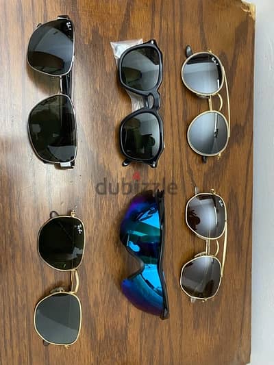 Rayban and oakley original نظارات ريبان وأوكلي  أوريجينال