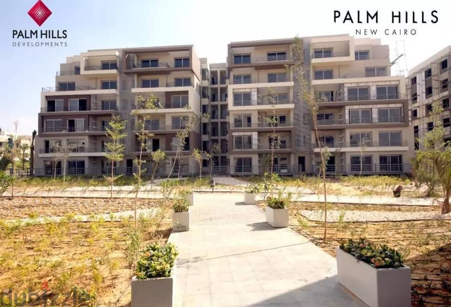 palm hills new cairo cleo Fully Finished Super Lux Open View 12