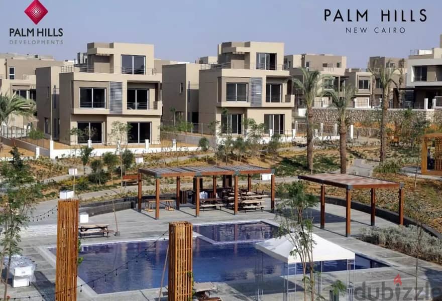 palm hills new cairo cleo Fully Finished Super Lux Open View 16