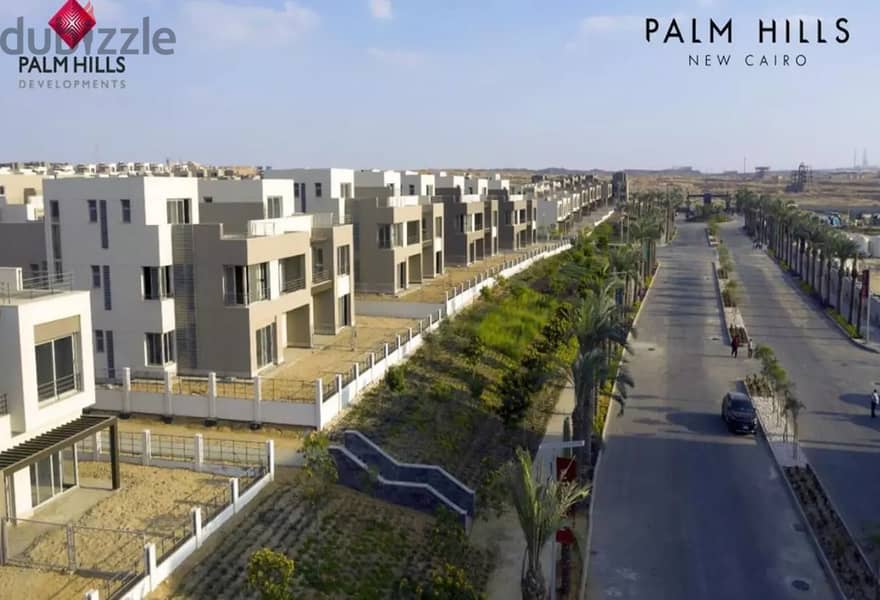 palm hills new cairo cleo Fully Finished Super Lux Open View 17