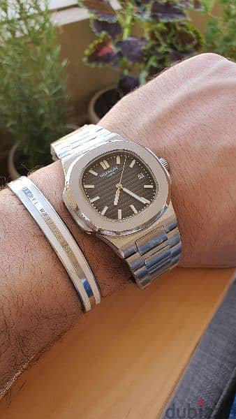 Patek Philippe Automatic Drak Gray Dial 3