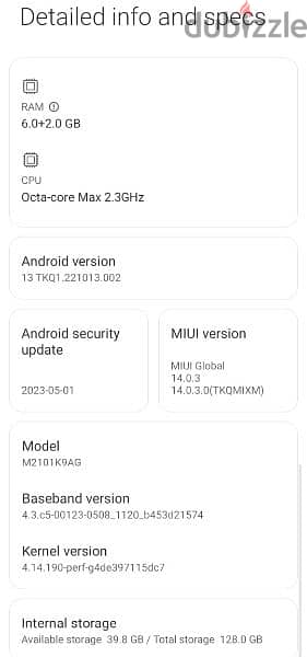 Xiaomi Mi 11 Lite 4G 6G 128 1