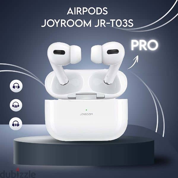 اير بودز جداً وفرنالك Airpods JOYROOM JR-T03S PRO الشحن مجاني 0