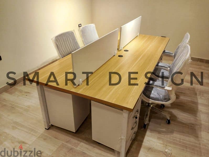 ورك استيشن خلية عمل  بارتيشن partition موظفين مكتب work stations عمل 4