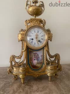 3 pc French style clock set 0