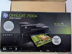 Printer HP OfficeJet 7500A , with box