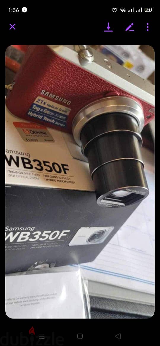 كاميرا سامسونج WB350F 0