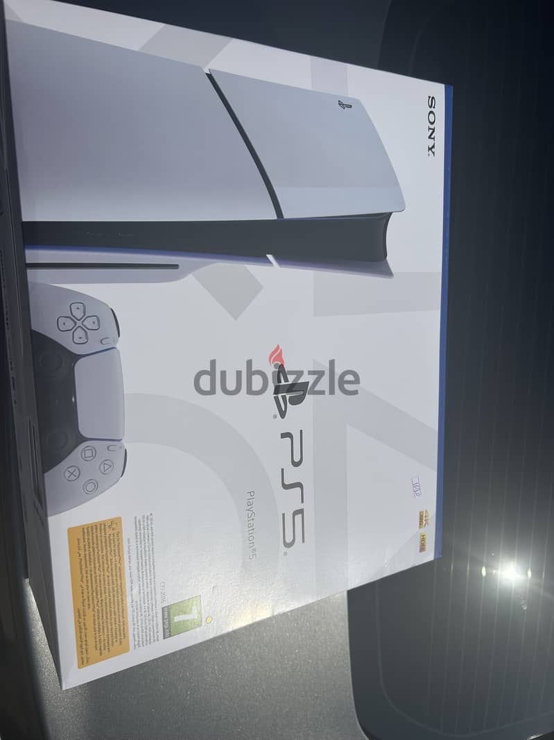 Playstation 5 slim UAE / Middle East version CD disc & 1 TB HD  NEW BR 4