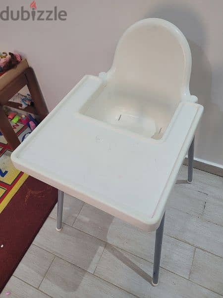 Ikea Highchair with tray 1