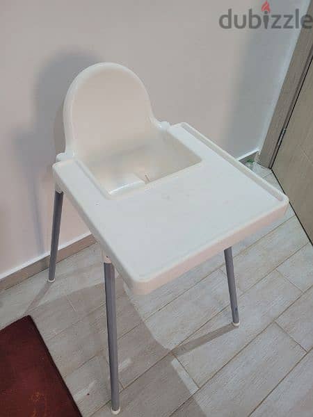 Ikea Highchair with tray 2