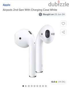 2nd generation airpods