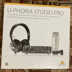 behringer U-PHORIA STUDIO PRO Complete Recording Bundle
