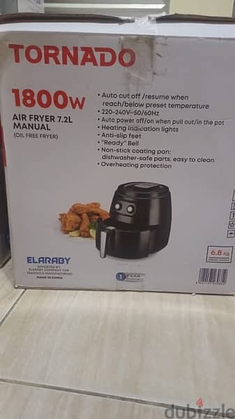 air fryer 7.2L 0