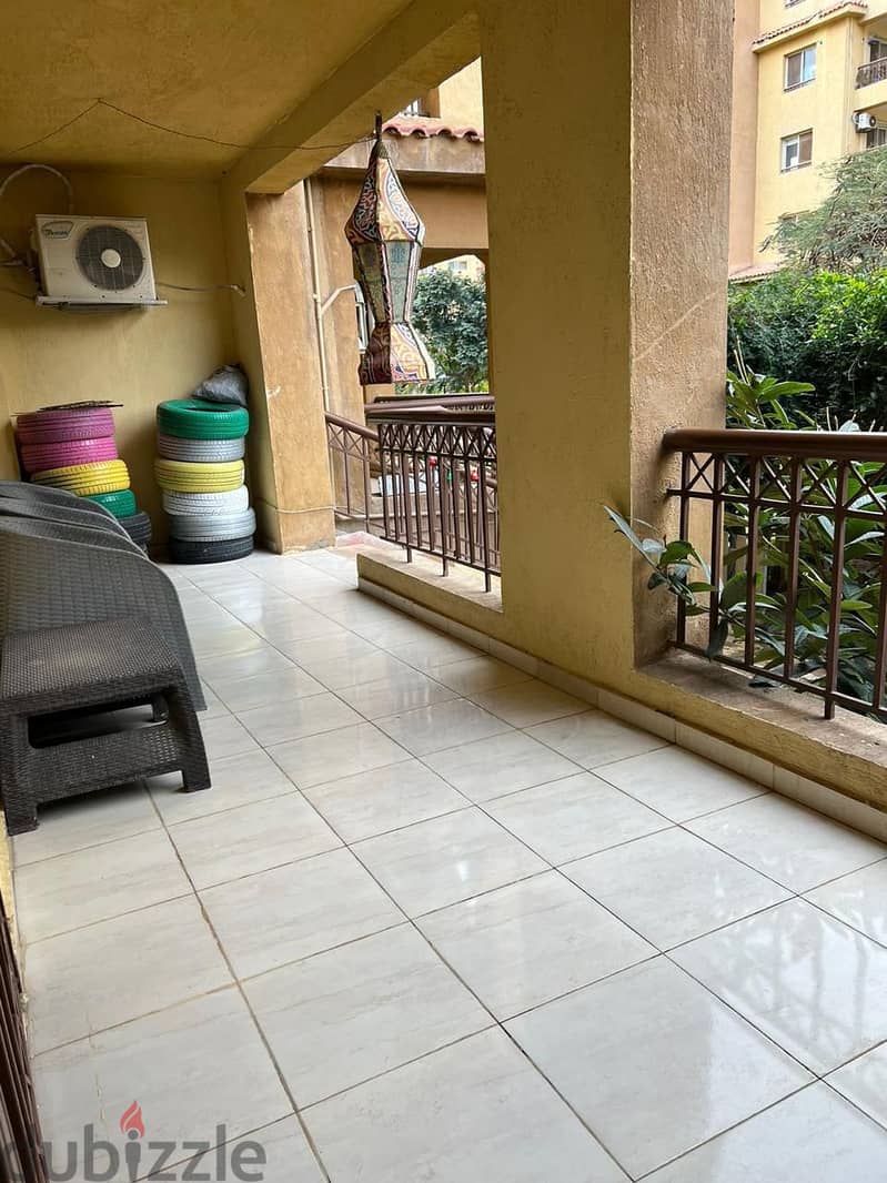 Apartment 185 sqm + 60 sqm ground floor with a garden, Model 400, for sale in Madinaty at a commercial price in B1. 5