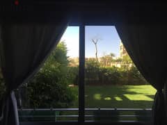 Apartment for rent in new cairo Ground floor with garden