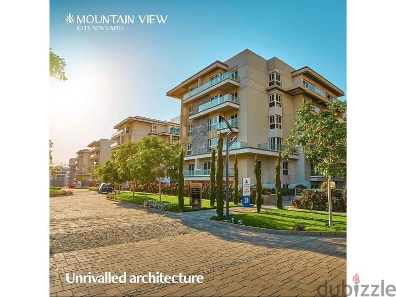 شقة للبيع في ماونتن فيو اي سيتي التجمع الخامس موقع متميز جدا استلام فوري Apartment for sale in Mountain View iCity new cairo 0