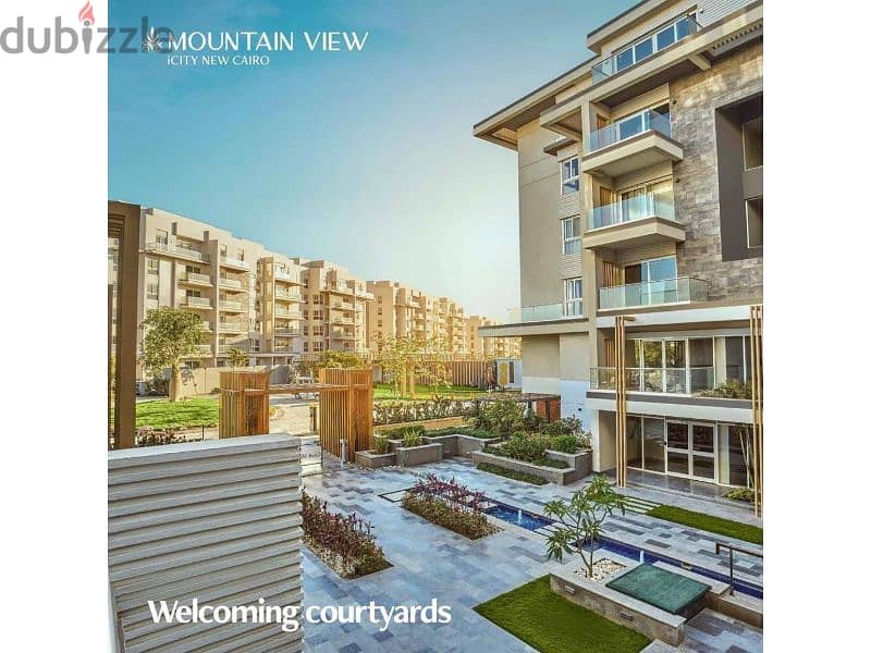 شقة للبيع في ماونتن فيو اي سيتي التجمع الخامس موقع متميز جدا استلام فوري Apartment for sale in Mountain View iCity new cairo 13