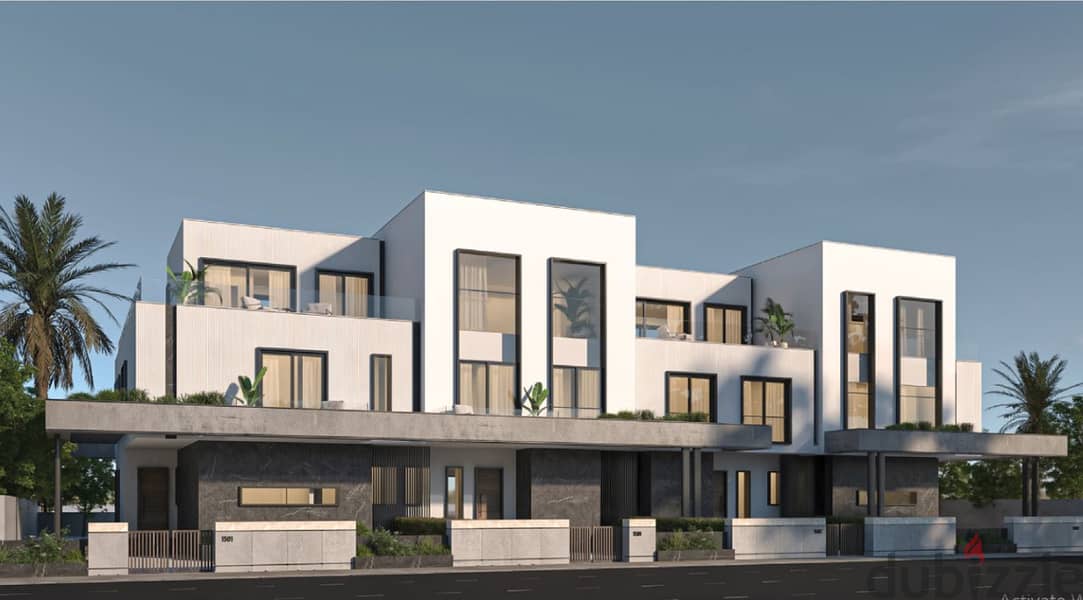 فيلا تاون هاوس للبيع بخصم 40 % امام الرحاب مباشرة في  كمبوند ستيت لاند مارك صبور  Town House with 40% cash discount for sale at stei8ht lmd  new cairo 0