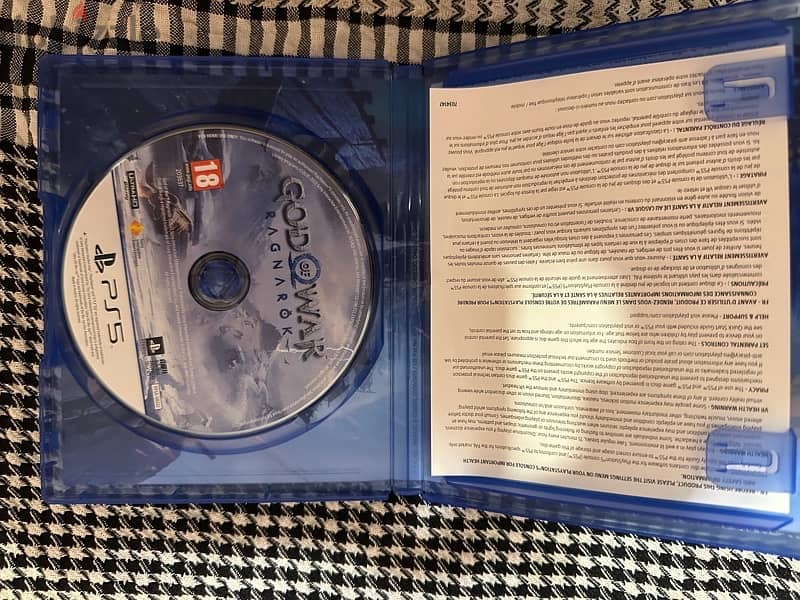 God of war ragnarok arabic version PS5 like new 2