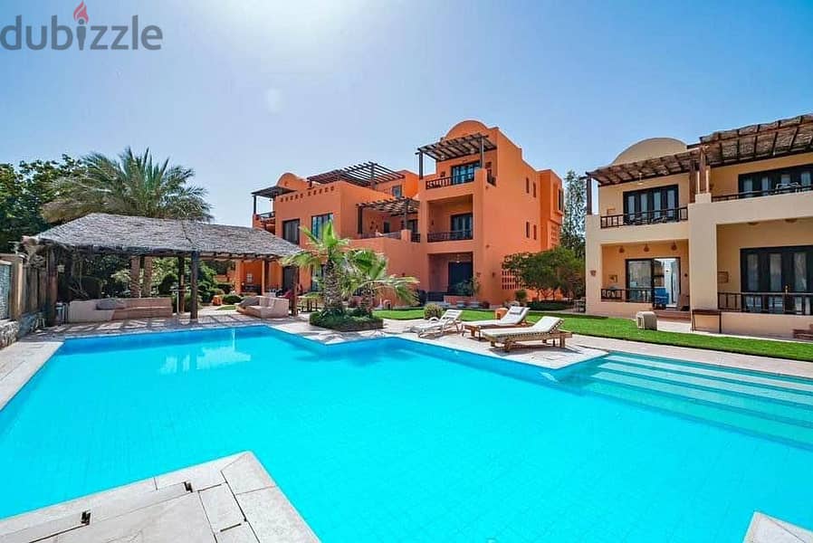 Villa For Sale Fully Finished In El Gouna Red Sea فيلا للبيع متشطبة بالكامل + تكيفات في الجونة 0