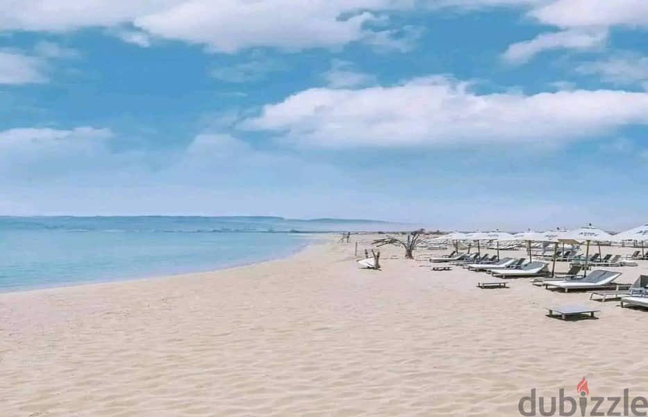 شالية بجاردن للبيع هاسيندا حنيش الساحل الشمالي بجوار سيلفر ساند Chalet with garden For Sale Hacienda Sidi Heneish North Coast net to Silver Sands 3